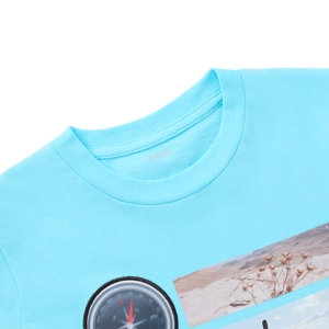 เบสิโค เสื้อยืด สำหรับเด็กชาย รุ่น FVDS2510LB002 สีฟ้า_thumbnail_2