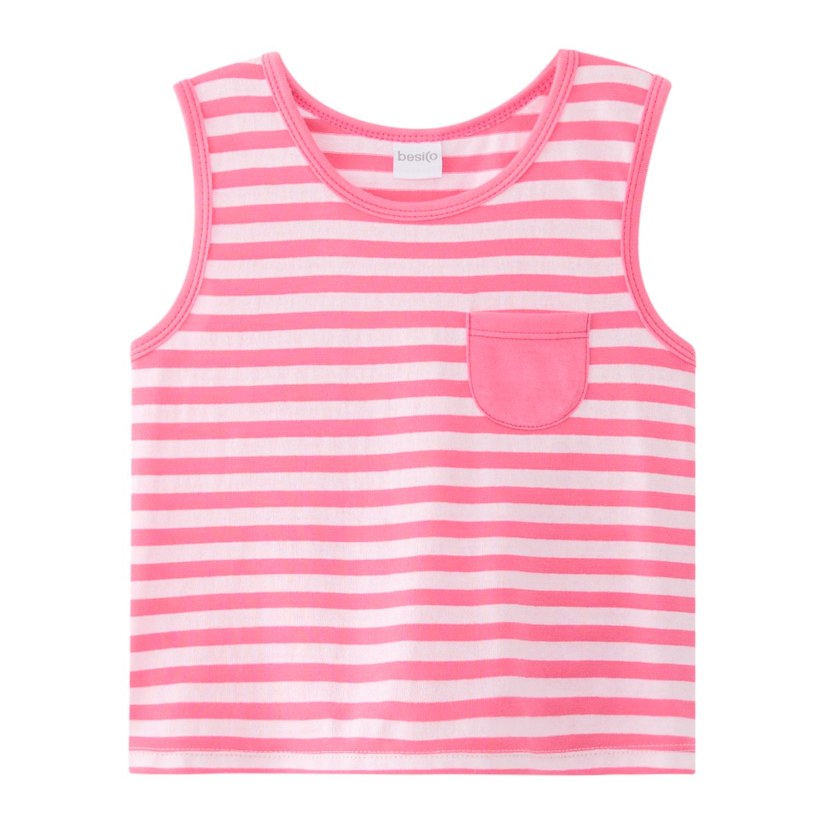 เบสิโค เสื้อกล้ามเด็กหญิง รุ่น BKAS2509TG01 สีชมพู