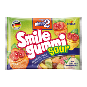 Nimm2 Smile Sour Gummy 90g.