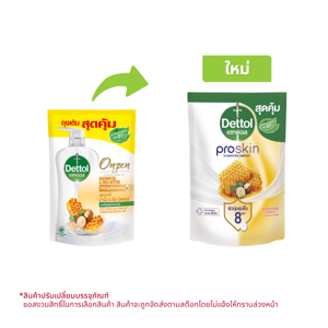 เดทตอล ออนเซ็น เจลอาบน้ำ กลิ่นน้ำผึ้ง & เชีย บัตเตอร์ รีฟิล 370 ก.