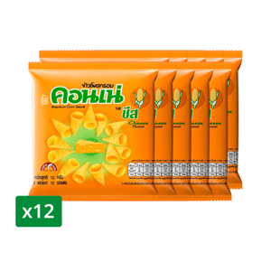คอนเน่ ขนมอบกรอบ รสชีส 12 ก. แพ็ค 12