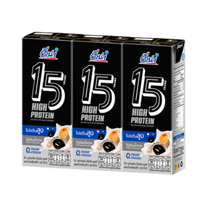 DNA UHT High Protein Soy Milk With Black Soy Bean 230ml. Pack 3