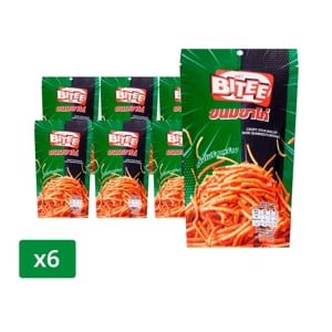 ไบตี้ ขนมขาไก่ กลิ่นโนริสาหร่าย 75 ก. แพ็ค 6_thumbnail
