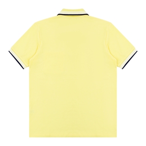 เบสิโค เสื้อโปโลคอปกริ้วมีกระเป๋า สำหรับผู้ชาย รุ่น FDNC24Q2MM001 สีเหลือง_thumbnail_2
