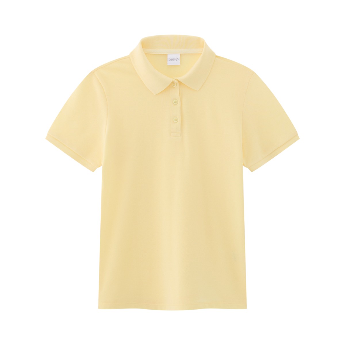 เบสิโค เสื้อโปโลผู้หญิง สีเหลือง