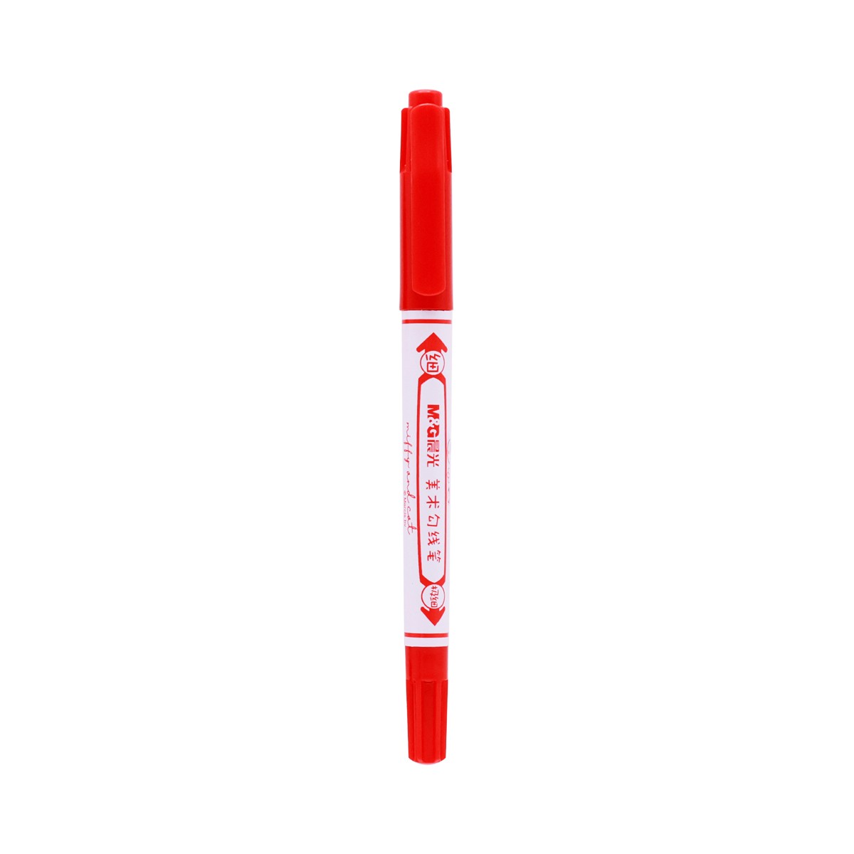 เอ็มแอนด์จี x มิฟฟี่ ปากกาเขียนแผ่นซีดี รุ่น SPM21302C สีแดง