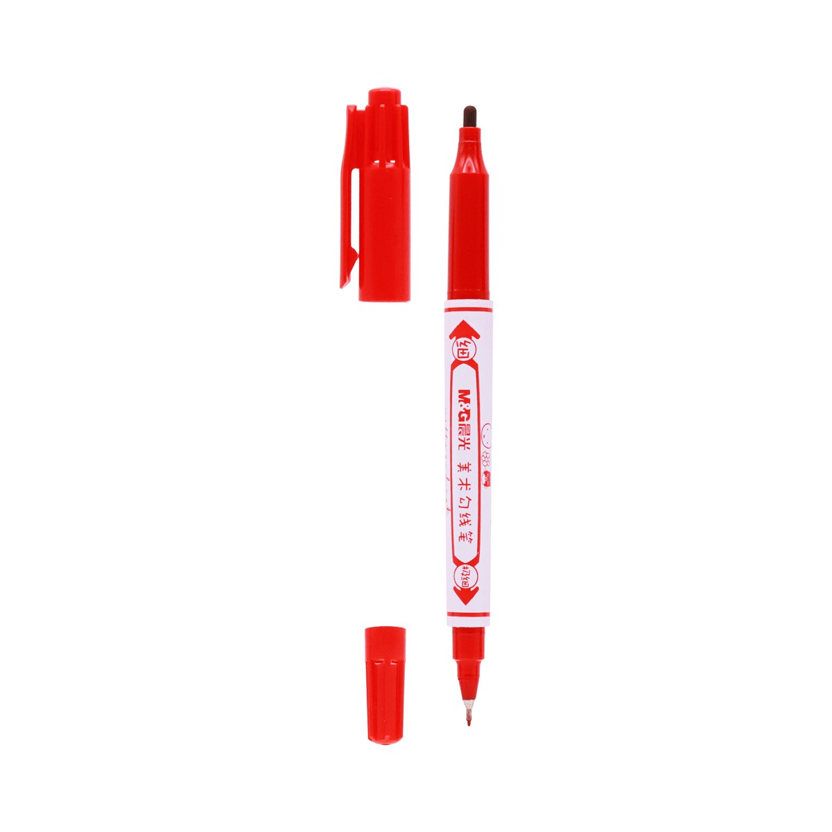 เอ็มแอนด์จี x มิฟฟี่ ปากกาเขียนแผ่นซีดี รุ่น SPM21302C สีแดง_1