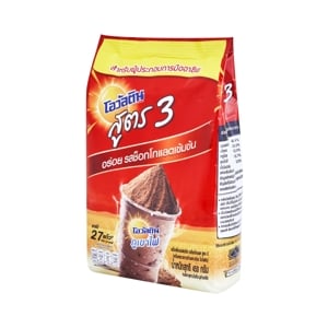 โอวัลติน เครื่องดื่มมอลต์สกัด รสช็อกโกแลต สูตร 3 ขนาด 450 ก._thumbnail_1