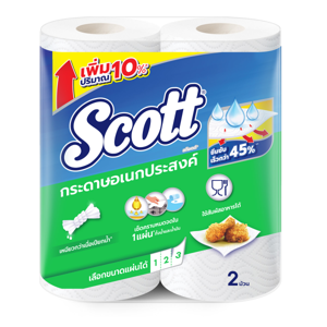 สก๊อตต์ พิกอะไซส์ กระดาษอเนกประสงค์ แพ็ค 2 ม้วน