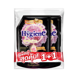 ไฮยีน เอ็กซ์เพิร์ท แคร์ ไลฟ์เซ้นท์ น้ำยาปรับผ้านุ่มสูตรเข้มข้นพิเศษ กลิ่นพีโอนีบลูม 1000 มล. แพ็คคู่