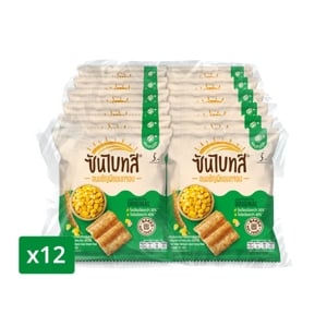 ซันไบทส์ ขนมธัญพืชอบกรอบ รสออริจินัล 15 ก. แพ็ค 12