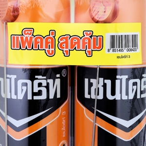เชนไดร้ท์ 3 สเปรย์ป้องกันและกำจัดปลวก มอด มด แมลงสาบ สูตรไร้สารแต่งกลิ่น 600 มล. แพ็คคู่_thumbnail_1