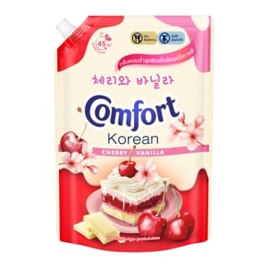 คอมฟอร์ท โคเรียน น้ำยาปรับผ้านุ่ม กลิ่นเชอร์รี วานิลลา 1050 มล._thumbnail