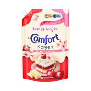 คอมฟอร์ท โคเรียน น้ำยาปรับผ้านุ่ม กลิ่นเชอร์รี วานิลลา 1050 มล._thumbnail