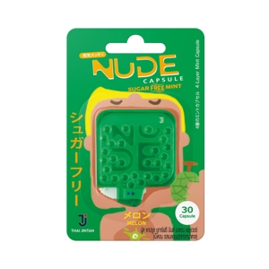 NUDE Capsule Sugar Free Mint Melon Flavor 1.77 g.