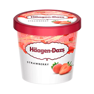 Haagen Dazs Strawberry Ice Cream 81ml.