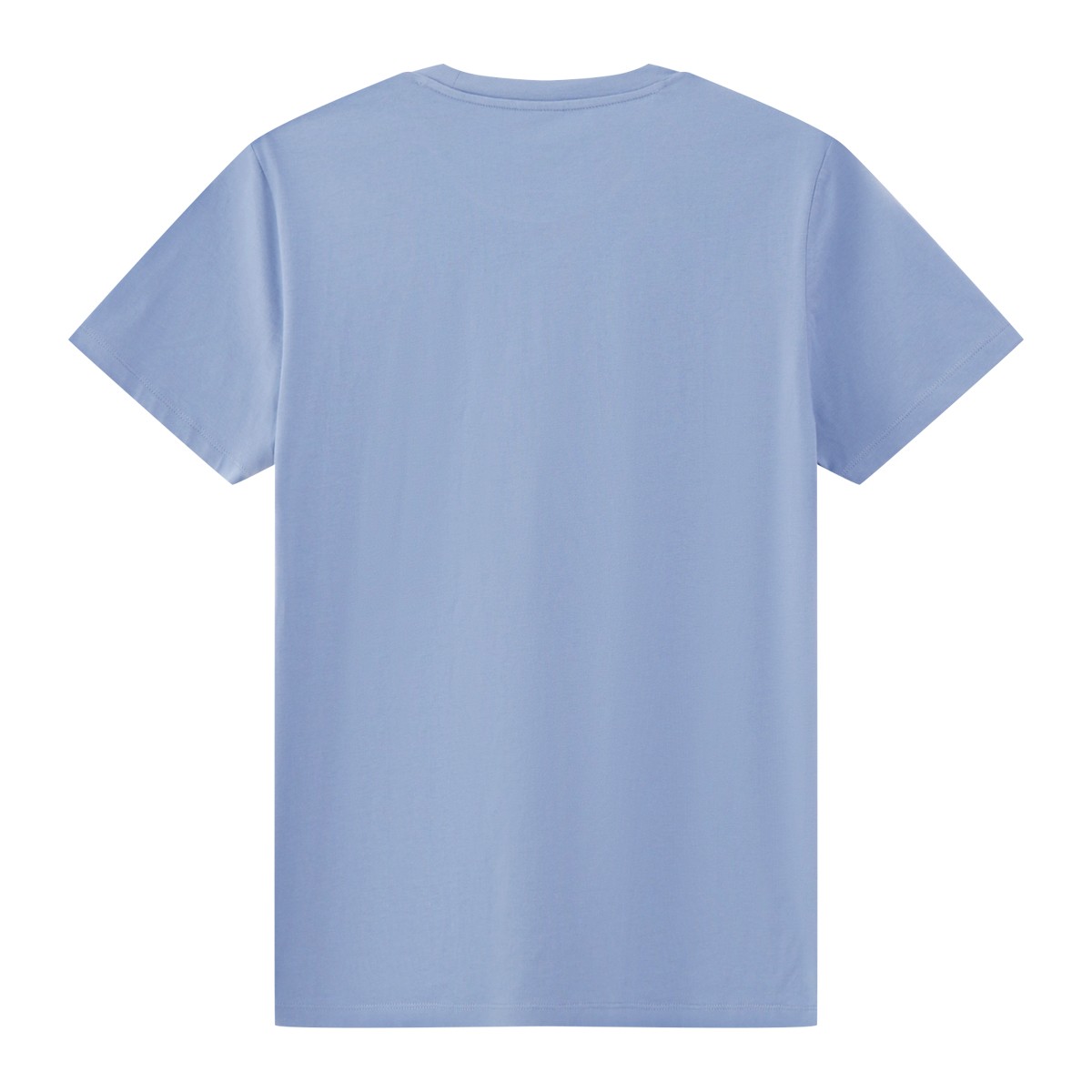 เบสิโค เสื้อยืดผู้ชาย รุ่น BCHS24Q4YM107 สีน้ำเงิน_1