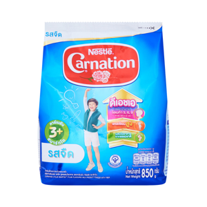 CARNATION 3+ SmartGo Plain Flavored Milk Product Powder with Fiber Stage 4 - 850 g.