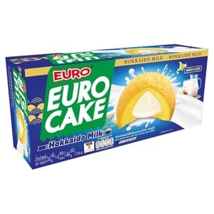 Euro Puff Cake and Hokkaido Milk Cream 144g.