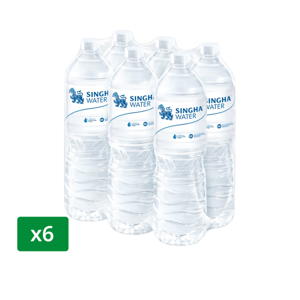 สิงห์ น้ำดื่ม 1.5 ล. แพ็ค 6