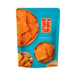 Chao Sua Rice Cracker with Roasted Squid 80g.