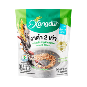 XONGDUR Instant 8 Whole Grains Cereal Drink with Black Sesame Less Sugar Formula 25g. x 5 units
