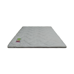 SATIN Topper Comfort Link 6 ft. 2" thick Grey