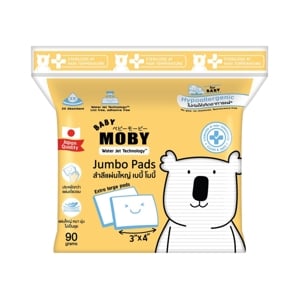 Moby Cotton Jumbo Pads 90g.