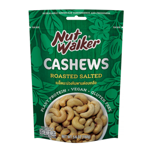 Nut Walker Cashew Nuts Dry Roasted Salted 160g.