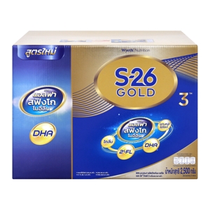 เอส-26 โกลด์ โปรเกรส สูตร 3 ผลิตภัณฑ์นมผง รสจืด 2500 ก._thumbnail_1