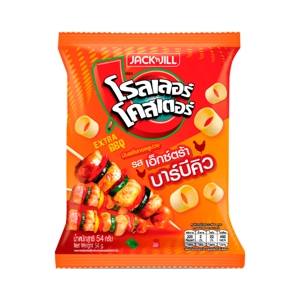 โรลเลอร์โคสเตอร์ มันฝรั่งทอดกรอบรูปวง รสเอ็กซ์ตร้าบาร์บีคิว 54 ก._thumbnail