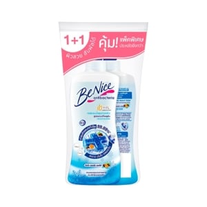 บีไนซ์ เจลอาบน้ำ สูตรแอนติโพลูชั่น 400 มล.แพ็ค 1+1_thumbnail