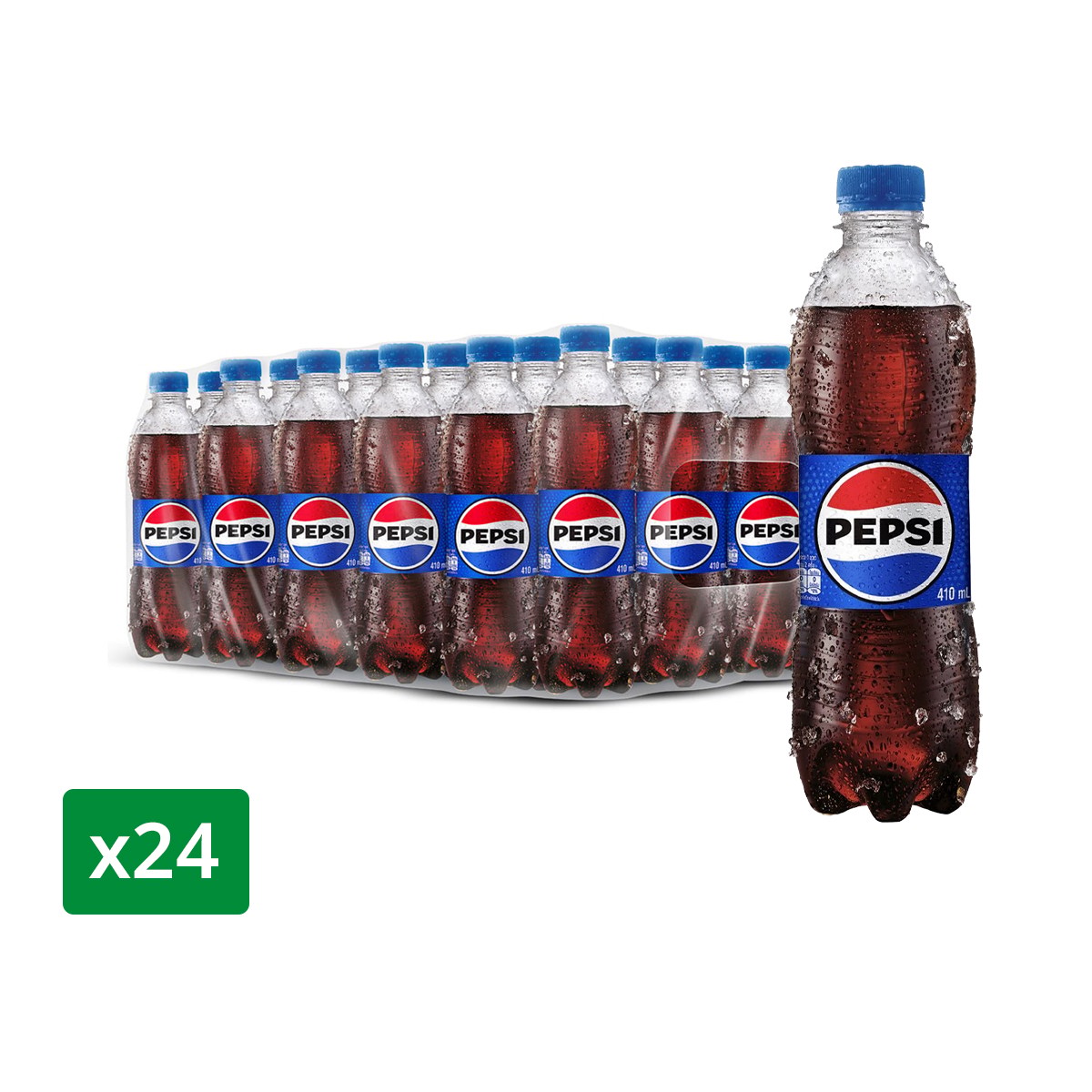 เป๊ปซี่ น้ำอัดลม 410 มล. x 24 ชิ้น