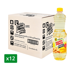 BIG C HAPPY PRICE PRO Soybean Oil 1 L. x 12 units