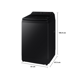 ซัมซุง เครื่องซักผ้าฝาบน รุ่น WA40F12E4BST ขนาด 12 กก. สีดำ_thumbnail_5