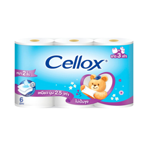 Cellox Purify Super Extra Giant Toilet Tissue Pack 6rolls