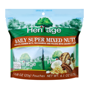 DAILY SUPER MIXED NUTS 175G.