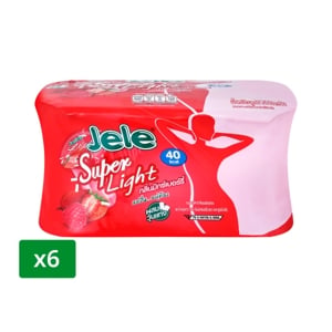 JELE Super Light Jelly Mixed Berry Flavour 125 g. Pack 6