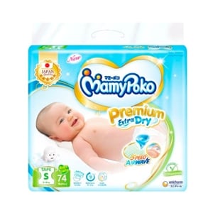 Mamy Poko Extra Dry Tape S 74pcs.