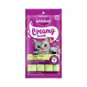 WHISKAS Creamy Treats Maguro Flavor 12 g. x 4 pcs.