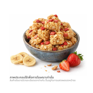 โอทอป จิดา คิวบ์ ขนมกล้วยหอม ผสมสตรอว์เบอร์รี่และธัญพืช 30 ก._thumbnail_1