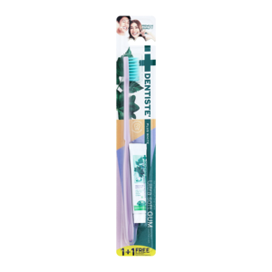 เดนทิสเต้ แปรงสีฟัน อัลตร้า ซอฟท์ กัม คอมแพค (สินค้าคละสี ไม่สามารถเลือกได้) + ยาสีฟัน 5 ก._thumbnail_2