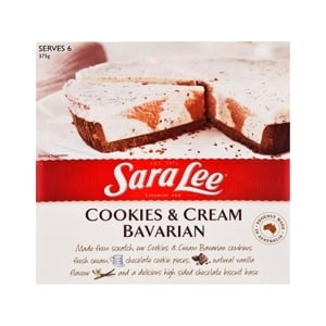 Saralee Cookies and Cream Bavarian Frozen Cake 375g.