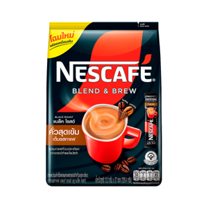 Nescafe Blend&Brew Black Roast Instant Coffee Mix 12.2g Pack 27Sticks