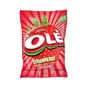 OLE Strawberry Flavoured Candy 100 pcs. 250 g.