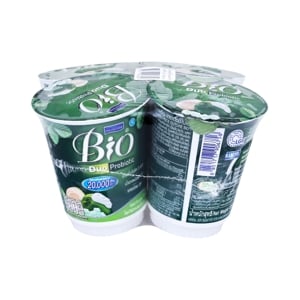 DUTCHIE Bio Duo Prebiotic Yogurt w/ Nata de Coco 135 G Pack 4