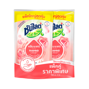 SUNLIGHT PLUS CLEAN & CARE 720ML PACK2