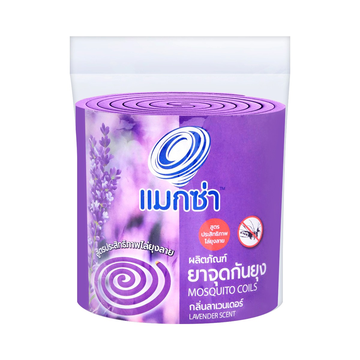 แมกซ่า ยาจุดกันยุง กลิ่นลาเวนเดอร์ แพ็ค 25 ขดคู่