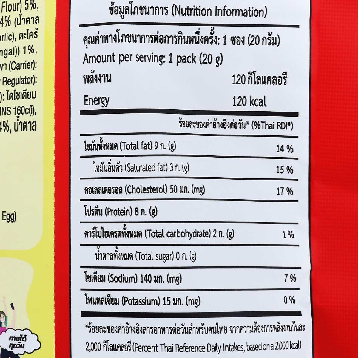 โอยั๊วะ หนังปลาแซลม่อนทอดกรอบ คาริ คาริ รสต้มยำ 20 ก._4