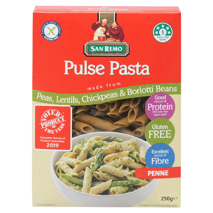 San Remo Pulse Beans Penne 250g.